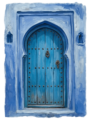 Traditional door